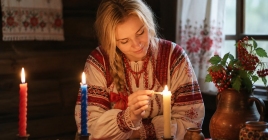 Гадание на беременность на святки